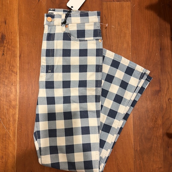 - Wrangler Earth Wash blue checkered denim jeans - Picture 7 of 9